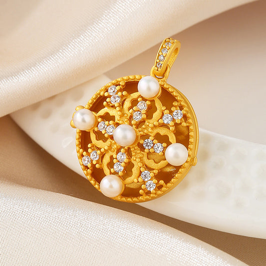 Pendentif sachet de perles d’eau douce uniquement PN1011