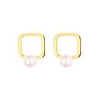 Boucles d'oreilles en fil de perles d'eau douce PE1043