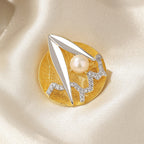 Pendentif impressionniste perle d’eau douce uniquement PN1007