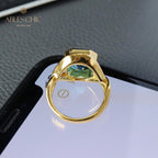Bague Infini Topaze Bleue 5911