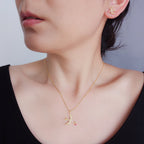Boucles d'oreilles hirondelle en perles 5973