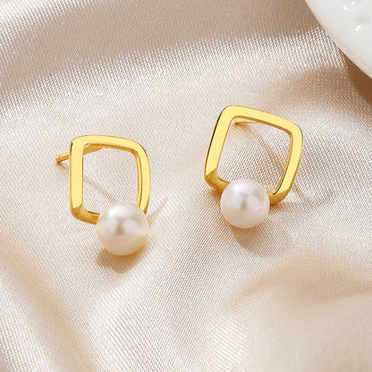 Boucles d'oreilles en fil de perles d'eau douce PE1043