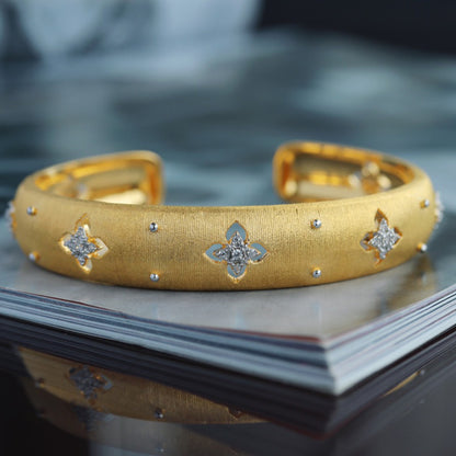 Bracelet Trèfles Éléments Soyeux 6037