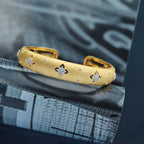 Bracelet Trèfles Éléments Soyeux 6037