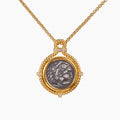 Collier réplique de pièces de monnaie byzantines 6056