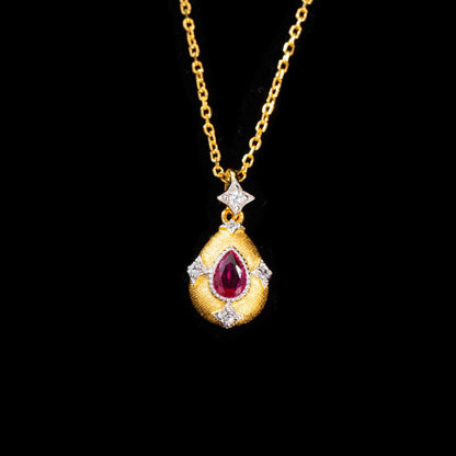 Collier Étoile Soyeuse 6160