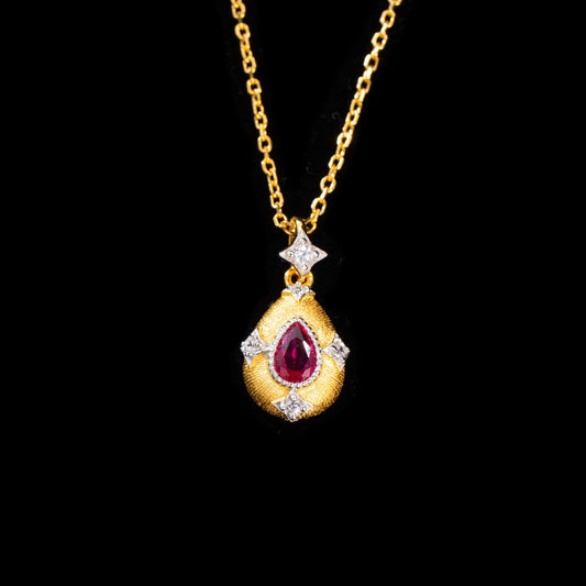 Collier Étoile Soyeuse 6160