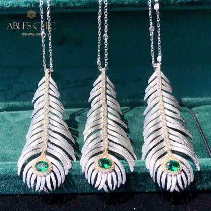 Collier d'aiguilles de pin brossé 6164