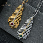 Collier d'aiguilles de pin brossé 6164