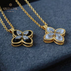 Collier Trèfle Coquillage 6167