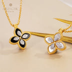 Collier Trèfle Coquillage 6167