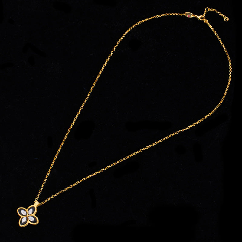 Collier Trèfle Coquillage 6167