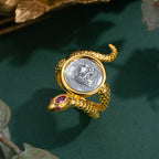 Bague Serpent Pièce Romaine 6171