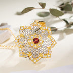 Collier de fleurs aériennes 6190