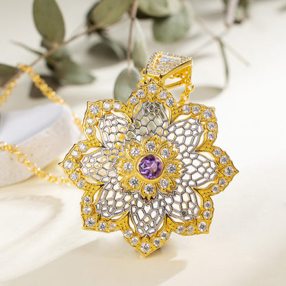Collier de fleurs aériennes 6190