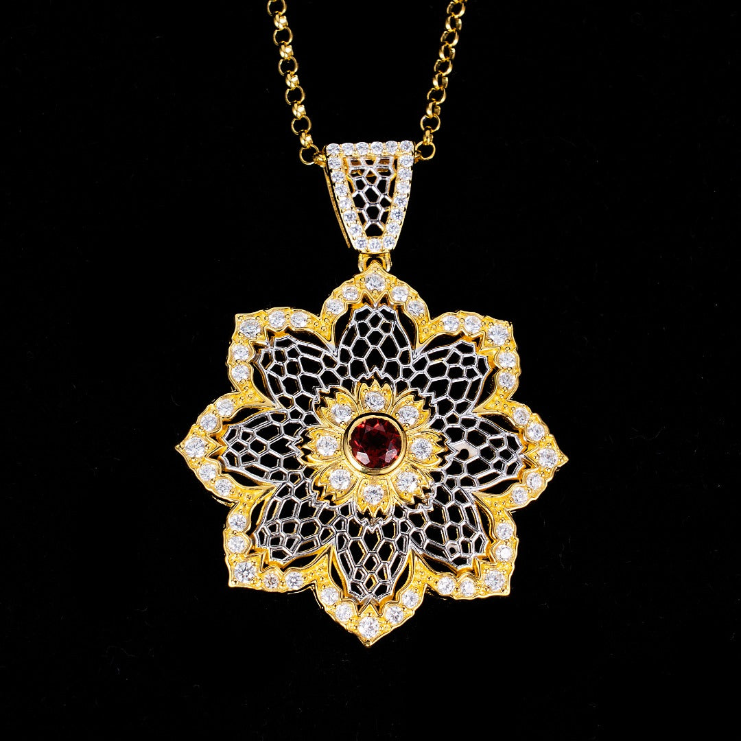 Collier de fleurs aériennes 6190