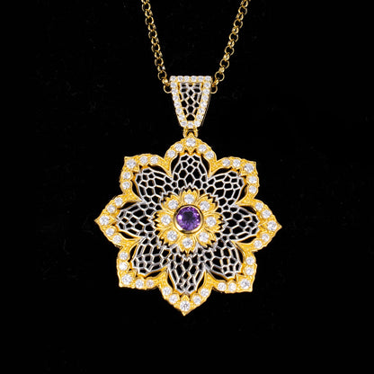 Collier de fleurs aériennes 6190