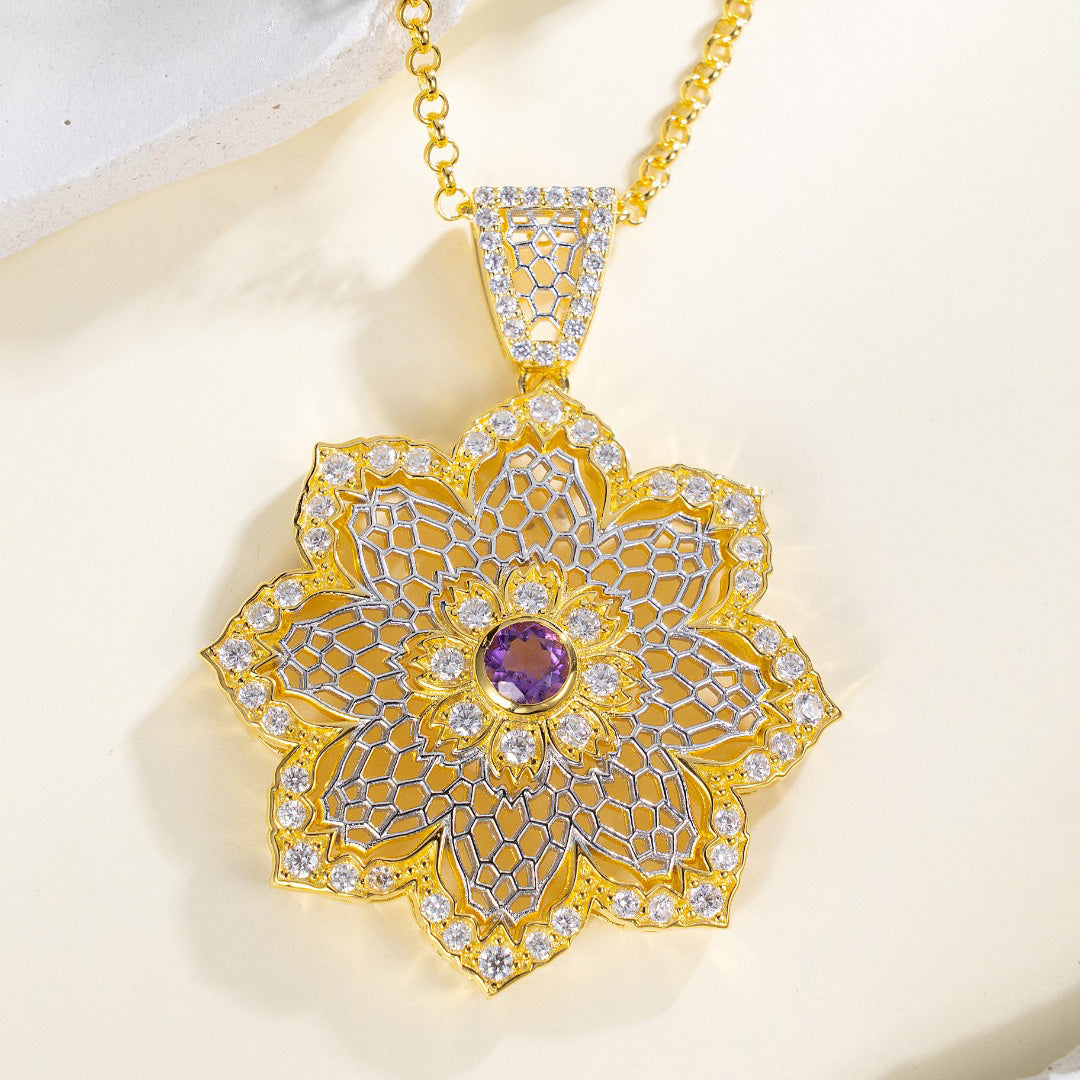 Collier de fleurs aériennes 6190