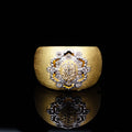 Bague Soyeuse Florale Topaze 6191