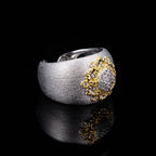 Bague Soyeuse Florale Topaze 6191