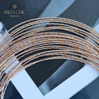 Collier Tressé Tricolore 6212