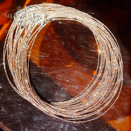 Collier Tressé Tricolore 6212