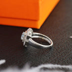 Bague traditionnelle topaze naturelle 6214