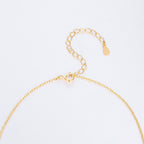 Collier classique avec accents de topaze 6215