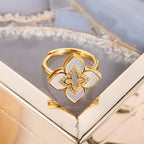 Bague Trèfle Coquillage Iconique 6203