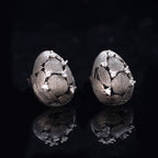 Boucles d'oreilles Oeuf Brossé 6238