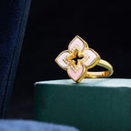 Bague Trèfle Coquillage Iconique 6203
