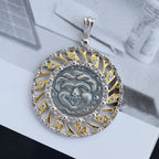 Pendentif en filigrane de pièce de monnaie Apollo 6295