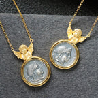 Pendentif Ange Pièce Grecque 6352