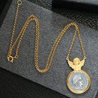 Pendentif Ange Pièce Grecque 6352