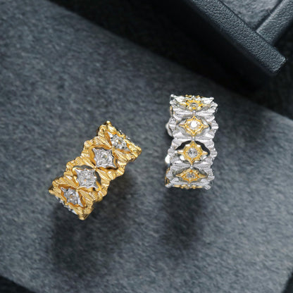 Bague Ajourée Étoilée 6389