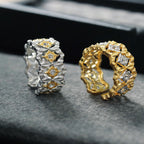 Bague Ajourée Étoilée 6389