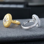 Bague Étoilée Ovale 6400