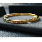 Bracelet arc-en-ciel saphir naturel 6413