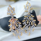 Boucles d'oreilles florales en filigrane 6422