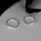 Bague perlée à barre longue R1002