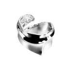 Gros anneau ouvert irrégulier R1066