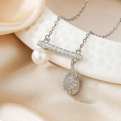 Collier pendant de perles d'eau douce PN1005