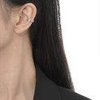 Boucle d'oreille en filigrane doré E1133, 1 pièce