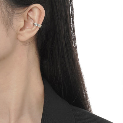 Boucle d'oreille en filigrane doré E1133, 1 pièce