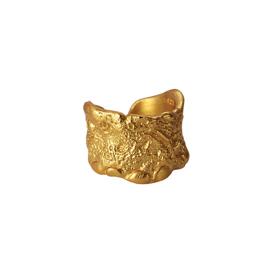 Boucles d'oreilles larges à motif extraterrestre 1 pièce