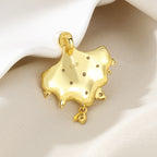 Pendentif Ginkgo en perles d'eau douce uniquement PN1008