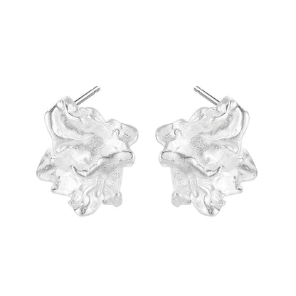 Clous irréguliers effet feuille d'aluminium à volants E1165