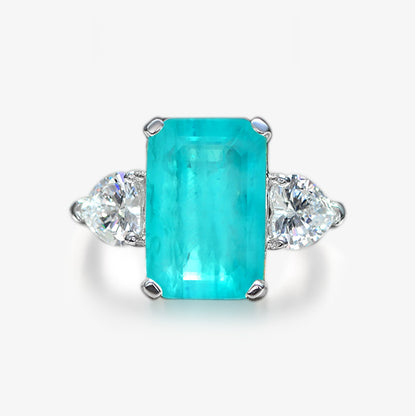Bague de fiançailles Lab Paraiba R0878