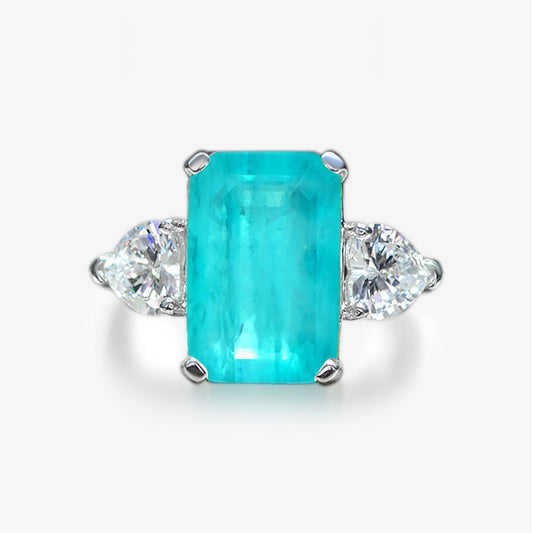 Bague de fiançailles Lab Paraiba R0878