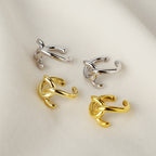 Manchette d'oreille à nœud solide E1107, 1 pièce